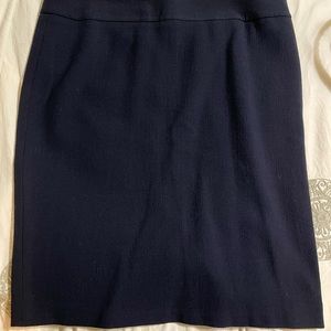 Armani collezioni navy skirt
